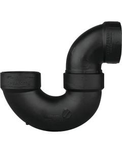 1-1/2" Abs P-trap/Less Clean