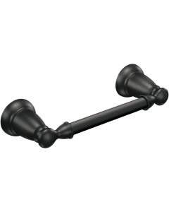 Moen Banbury Matte Black Wall Mount Paper Holder