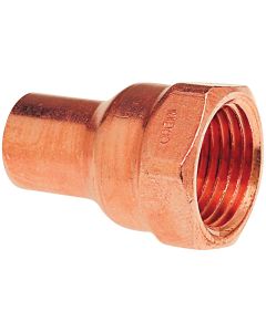 NIBCO 1/2 In. Female Street Copper Adapter