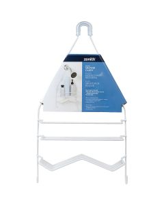 Zenith Zenna Home White 10 In. x 17-3/4 In. Shower Caddy