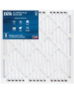 Do it Best 16 In. x 25 In. x 1 In. Merv 8 Furnace Filter (2-Pack)