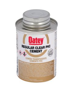 4 Oz Lovoc Pvc Reg Clear Cement
