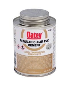 8 Oz Lovoc Pvc Reg Clear Cement
