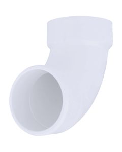 Charlotte Pipe 2 In. Schedule 40 90 Deg. DWV PVC Street Elbow (1/4 Bend)