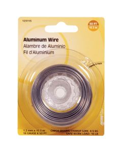 Hillman Anchor Wire 50 Ft. 18 Ga. Aluminum General Purpose Wire