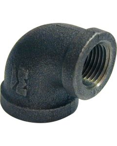 Southland 1-1/4 In. x 1 In. 90 Deg. Reducing Malleable Black Iron Elbow (1/4 Bend)