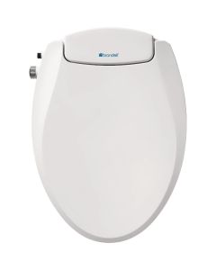 Brondell EcoSeat Elongated White Bidet Seat with Adjustable Pressure