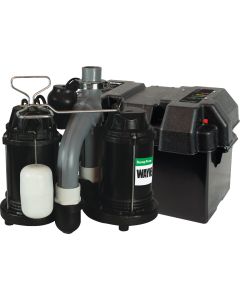 Wayne 1/2 HP Cast Iron Sewage Injector Pump with Vertical Float Switch