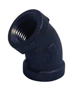 Southland 1-1/4 In. 45 Deg. Malleable Black Iron Elbow (1/8 Bend)