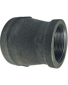 1/2x3/8 Black Coupling