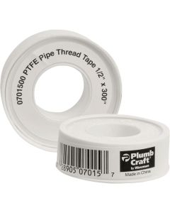 Plumb Craft 1/2 In. x 300 In. PTFE Thread Tape