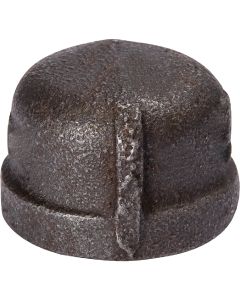 B&K 1/8 In. Malleable Black Iron Cap