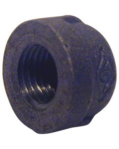 3/8" Black Cap