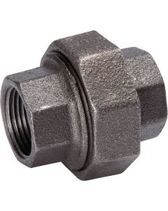 Southland 1-1/2 In. Ground Joint Malleable Black Iron Union