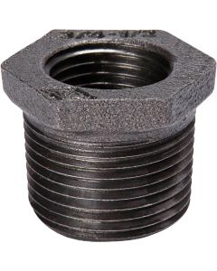 B&K 1/4 In. x 1/8 In. Hexagon Black Iron Bushing