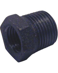 B&K 3/8 In. x 1/8 In. Hexagon Black Iron Bushing