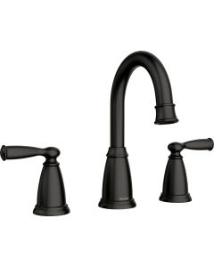 Moen Banbury Matte Black 2-Handle High Arc Widespread Bathroom Faucet