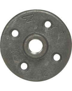 Anvil 3/8 In. x 2-1/2 In. Black Iron Floor Flange