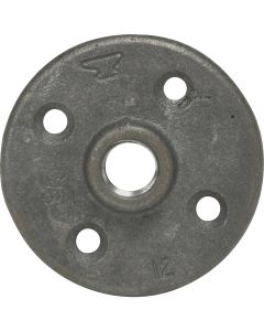 Anvil 1-1/4 In. x 3-5/8 In. Black Iron Floor Flange