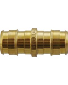 Apollo Retail 1/2 In. Barb x 1/2 In. Barb Brass PEX Coupling, Type A