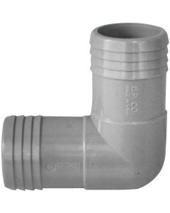 Boshart 1-1/2 In. 90 Deg. Polypropylene Insert Elbow (1/4 Bend)