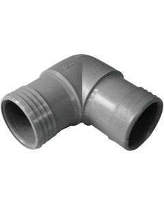 Boshart 2 In. 90 Deg. Polypropylene Insert Elbow (1/4 Bend)