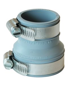 Fernco Flexible 1-1/2 In. x 1-1/2 In. or 1-1/4 In. PVC Drain and Trap Connector