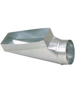 Imperial 30 Ga. 4 In. x 10 In. x 6 In. Galvanized End Boot