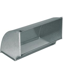 Imperial 30 Ga. 3-1/4 In. x 10 In. Galvanized Flat Elbow