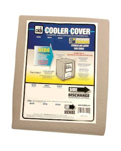 Dial 28 In. W x 28 In. D x 34 In. H Polyester Evaporative Cooler Cover, Side Discharge