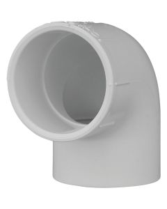 Charlotte Pipe 1-1/2 In. Slip x Slip Schedule 40 90 Deg. PVC Elbow (1/4 Bend)