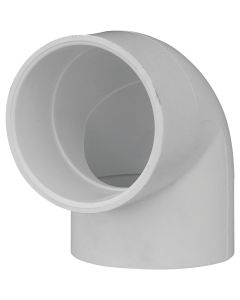 Charlotte Pipe 2 In. Slip x Slip Schedule 40 90 Deg. PVC Elbow (1/4 Bend)