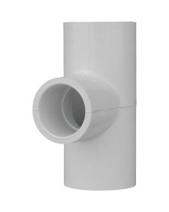 Charlotte Pipe 1 In. A x 1 In. B x 3/4 In. C Schedule 40 Pressure Reducing PVC Tee