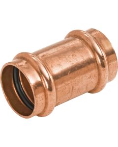 NIBCO 1 In. x 1 In. Press Copper Coupling without Stop