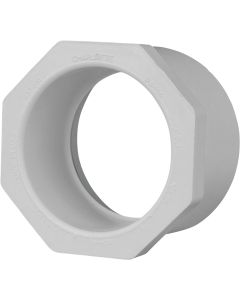 Charlotte Pipe 2 In. SPG x 1-1/2 In. Slip Schedule 40 PVC Bushing