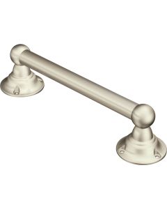 Moen Home Care 9 In. x 7/8 In. Grab Bar, Brushed Nickel