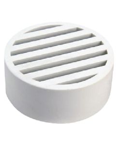 NDS 3 In. White Styrene Deck Drain