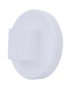 Charlotte Pipe 4 In. Schedule 40 DWV Cleanout PVC Plug