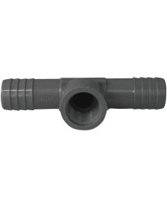 Boshart 3/4 In. x 3/4 In. x 1/2 In. FIP Combination Polypropylene Insert Tee