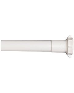 Do it 1-1/4 In. x 6 In. White Plastic Extension Tube