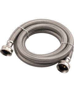 B&K 5 Ft. Stainless Steel 125 psi Washing Machine Hose