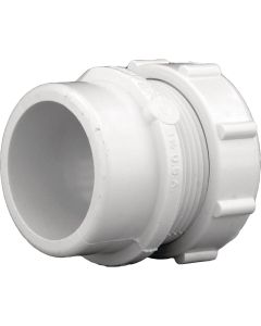 Charlotte Pipe 1-1/2 In. x 1-1/2 In. or 1-1/4 In. SPG x Tubular PVC Waste Adapter