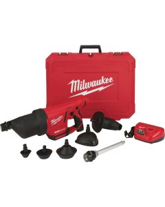 Milwaukee M12 AIRSNAKE Drain Cleaning Air Gun Kit