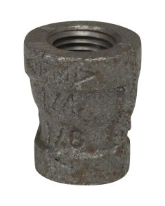 Anvil 3/8 In. x 1/4 In. Malleable Black Iron Reducing Coupling