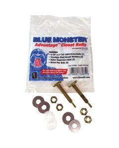 Blue Monster 5/16 In. x 2-1/4 In. Advantage Closet Bolt Kit