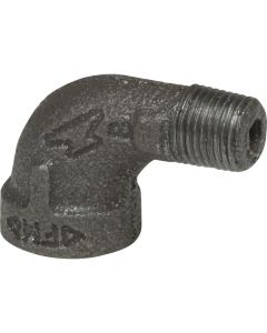 Anvil 3/8 In. 90 Deg. Street Malleable Black Iron Elbow (1/4 Bend)