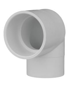 Charlotte Pipe 2 In. Slip x Spigot Schedule 40 90 Deg. Street PVC Elbow (1/4 Bend)