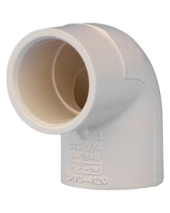 Charlotte Pipe 3/4 In. Slip x Slip 90 Deg. CPVC Elbow (1/4 Bend)