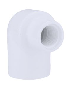 Charlotte Pipe 1 In. Slip x 1/2 In. Female Schedule 40 90 Deg. PVC Elbow (1/4 Bend)