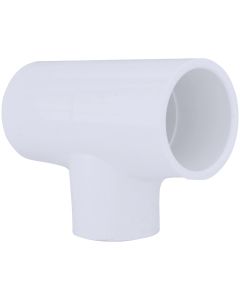 Charlotte Pipe 1-1/4 In. A x 1-1/4 In. B x 1 In. C Schedule 40 Pressure Reducing PVC Tee